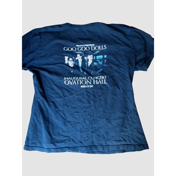 Revel Presents Goo Goo Dolls 2012 Ovation Hall Tour Shirt Womans Large Black - Picture 1 of 3